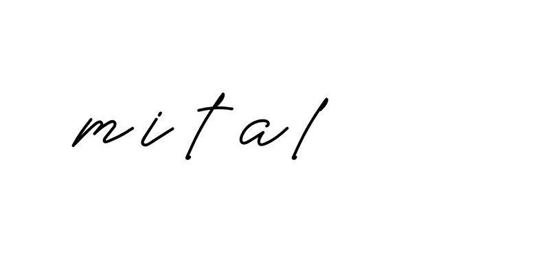 Signature of mital