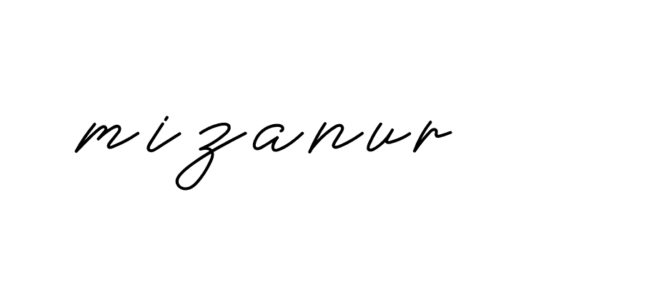 Signature of mizanur