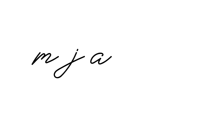 Signature of mja