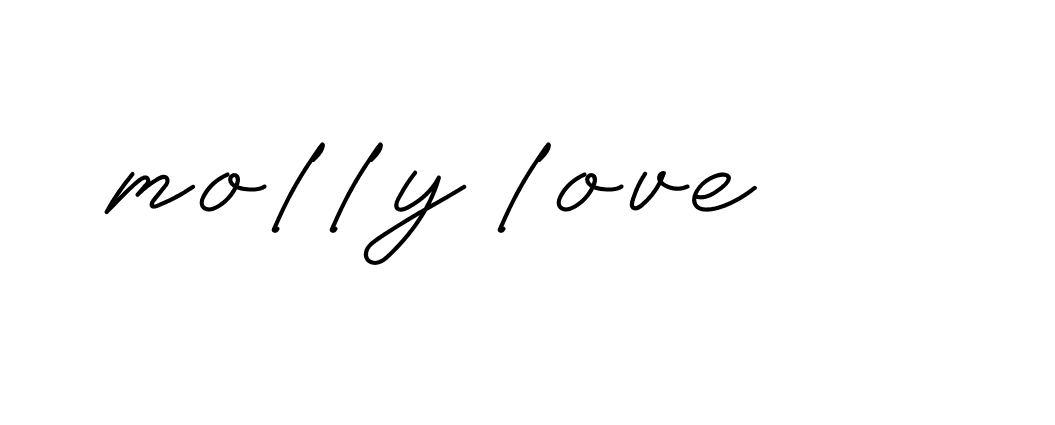 Signature of molly-love