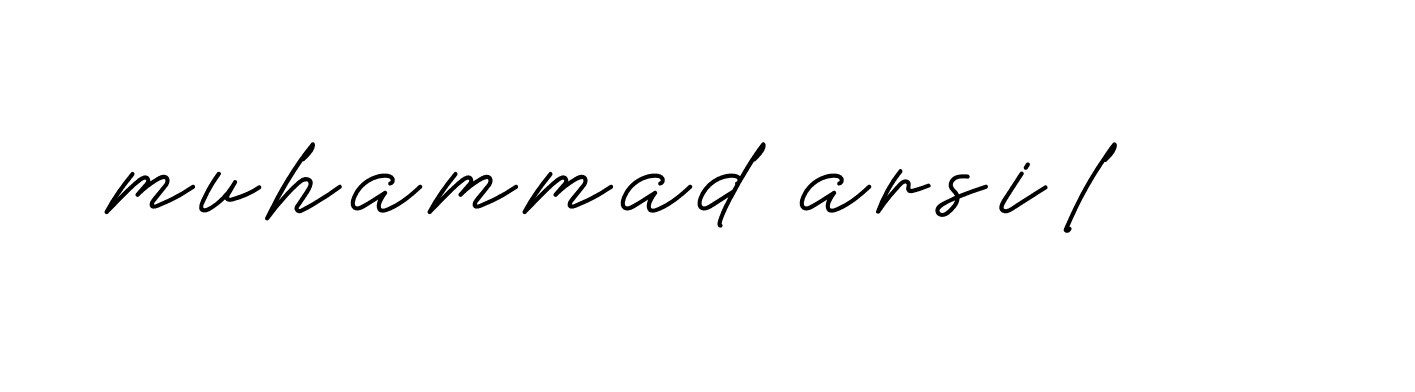 Signature of muhammad-arsil