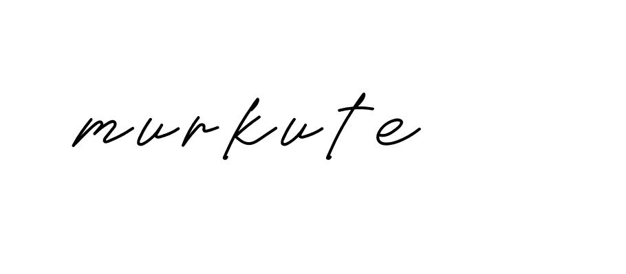 Signature of murkute