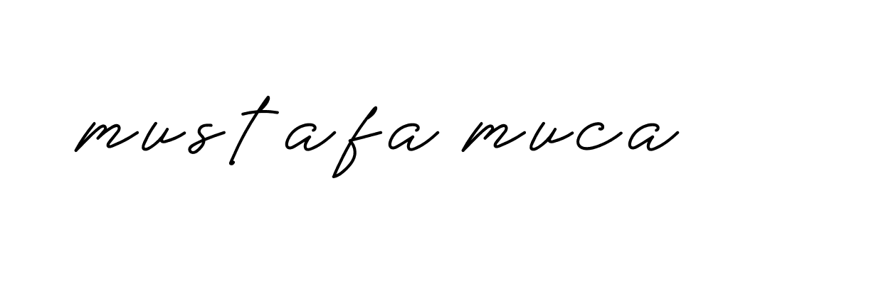 Signature of mustafa-muca