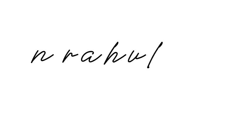 Signature of n-rahul