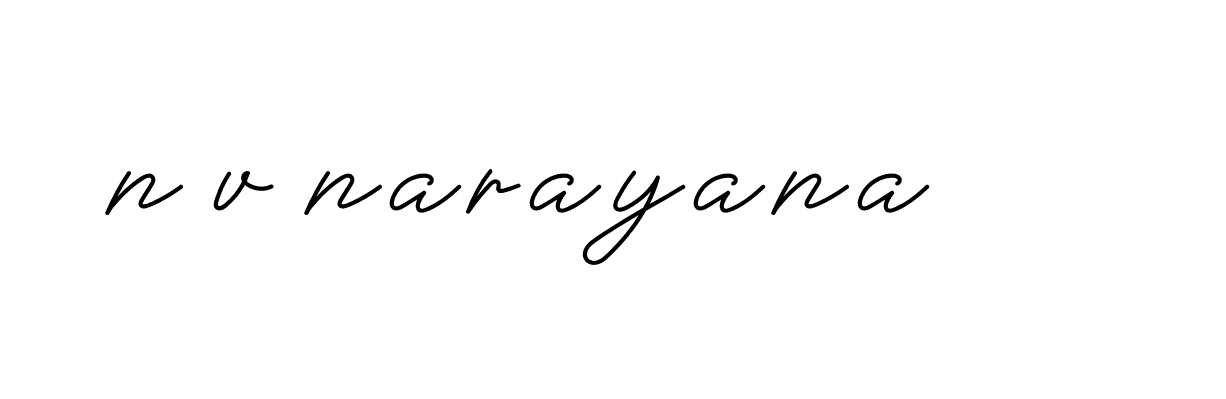 Signature of n-v-narayana