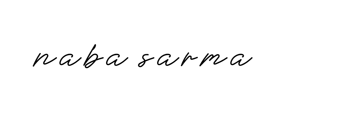 Signature of naba-sarma-