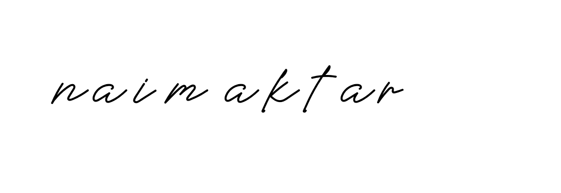 Signature of naim-aktar-