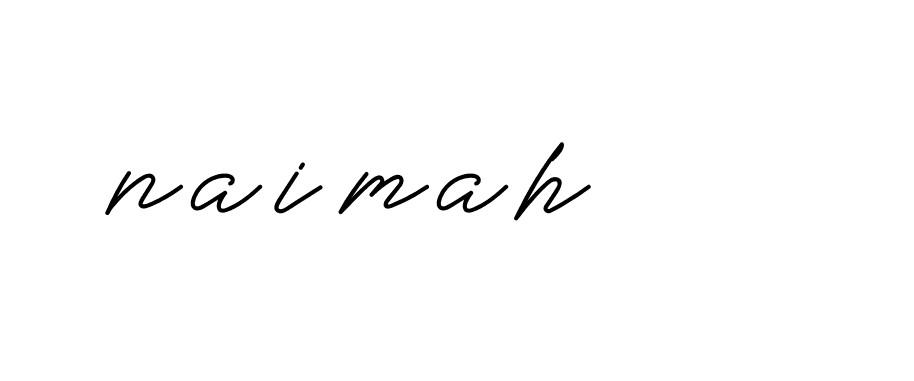 Signature of naimah-