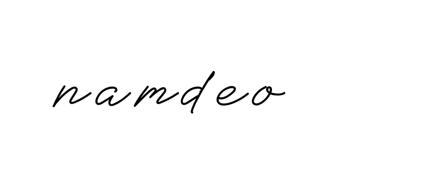 Signature of namdeo