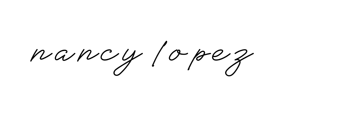 Signature of nancy-lopez