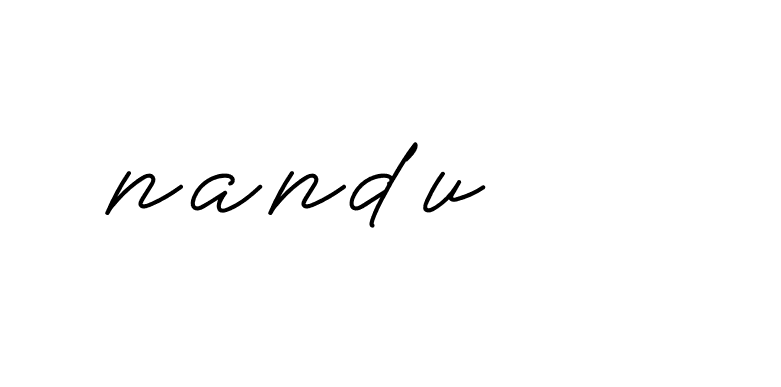 Signature of nandu