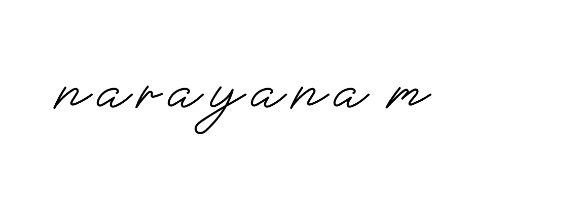 Signature of narayana-m