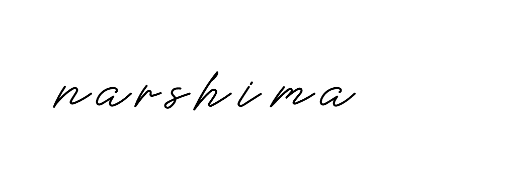 Signature of narshima