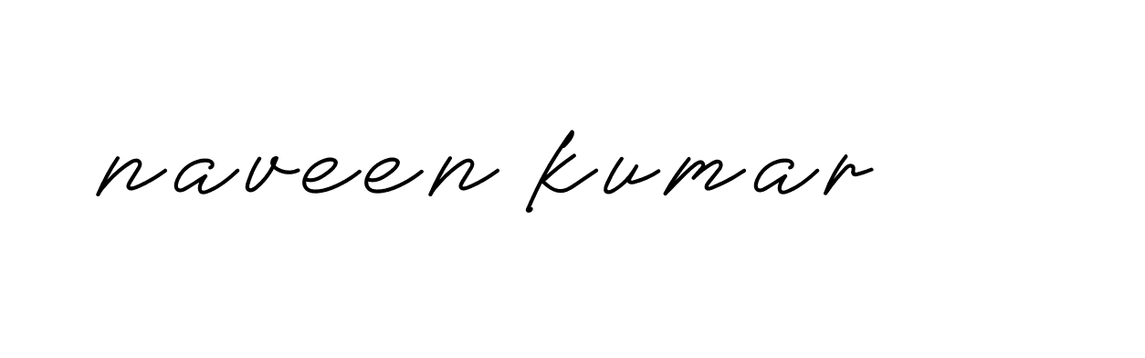 Signature of naveen-kumar