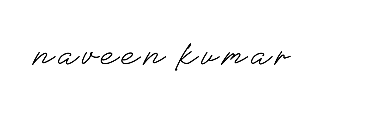 Signature of naveen-kumar-