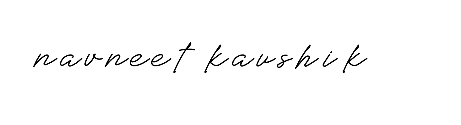 Signature of navneet-kaushik