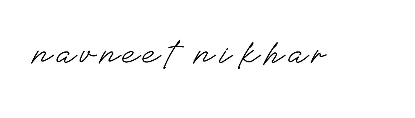 Signature of navneet-nikhar