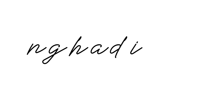 Signature of nghadi