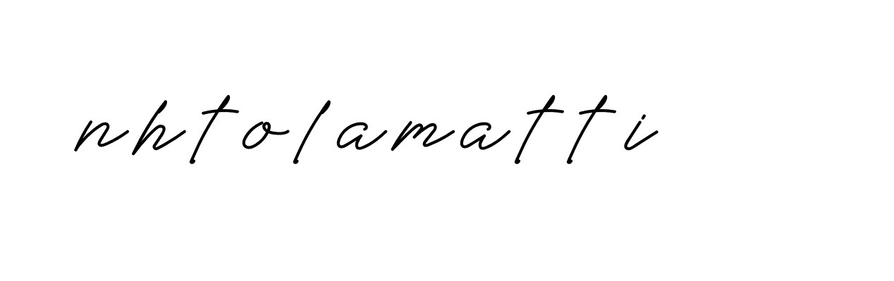 Signature of nhtolamatti-