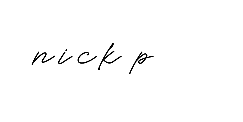 Signature of nick-p