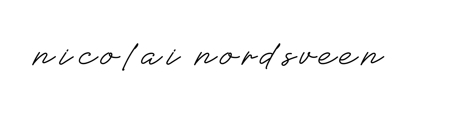 Signature of nicolai-nordsveen