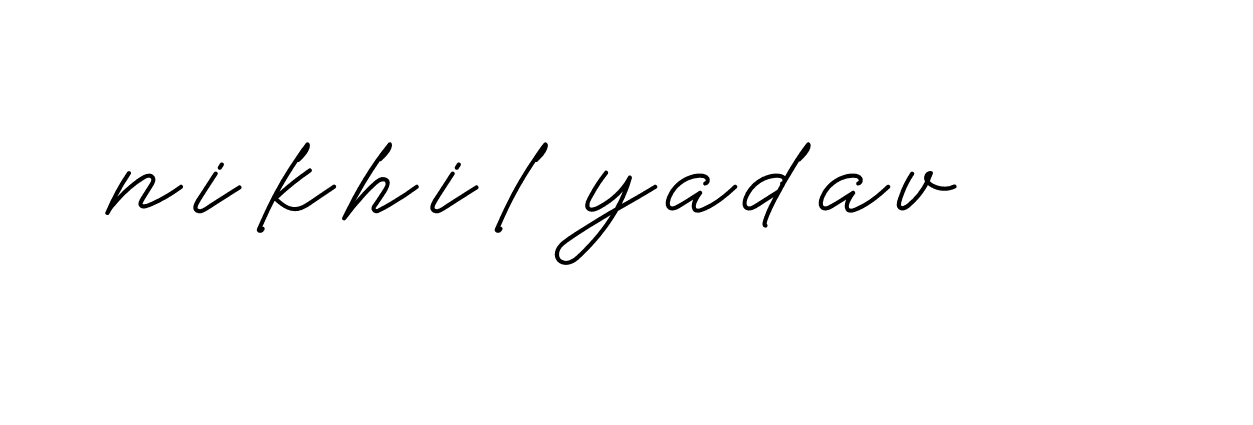 Signature of nikhil-yadav