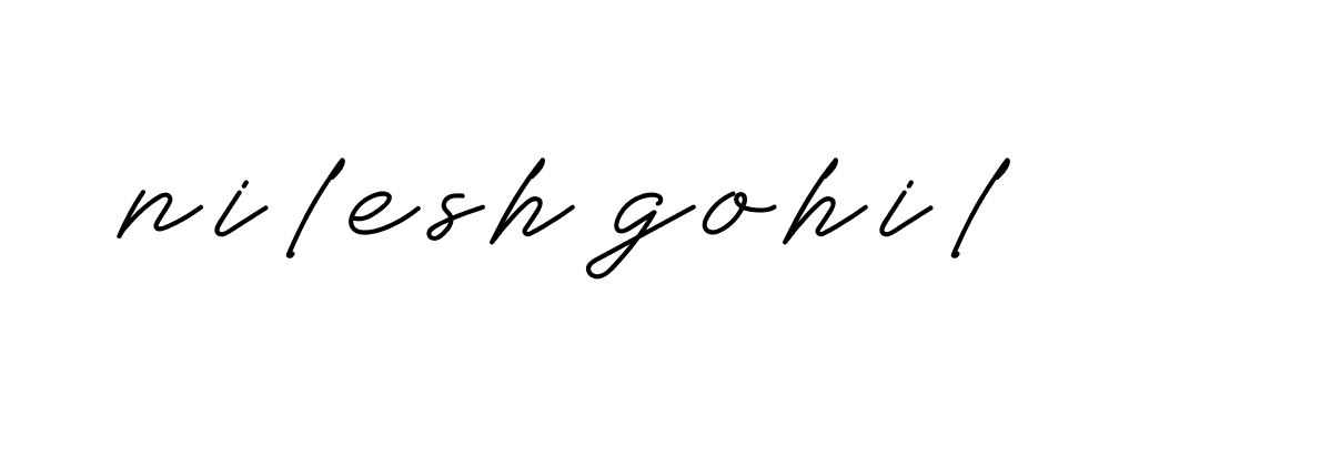 Signature of nilesh-gohil