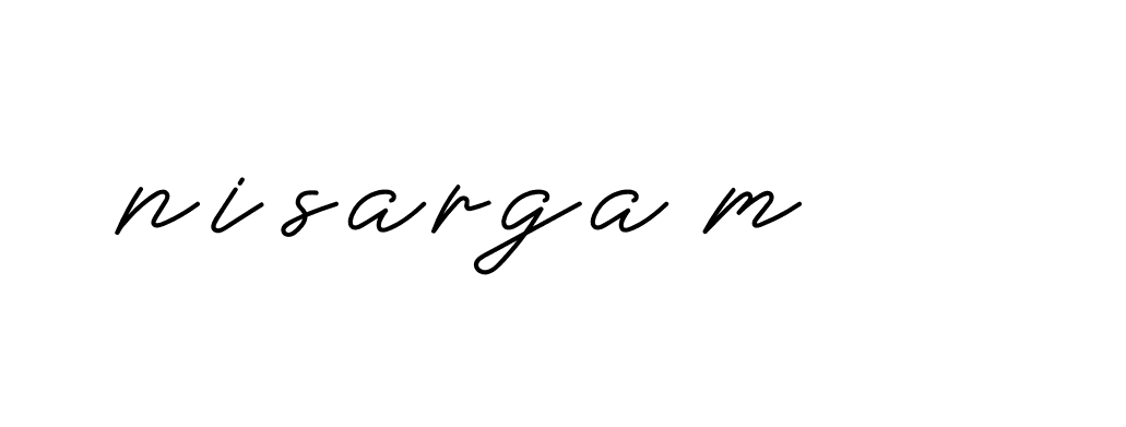 Signature of nisarga-m