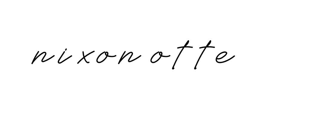 Signature of nixon-otte