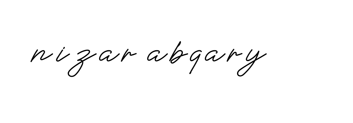 Signature of nizar-abqary