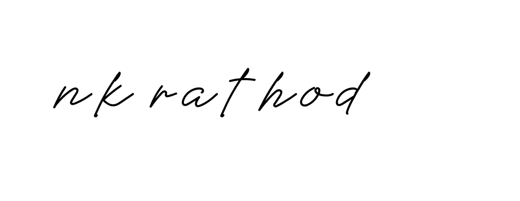 Signature of nk-rathod