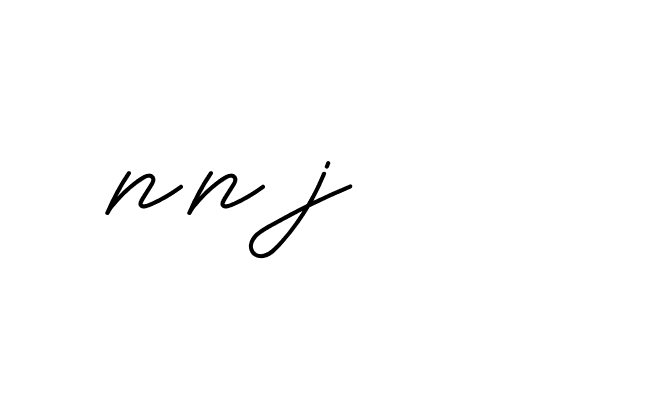 Signature of nnj