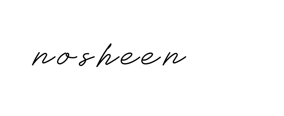 Signature of nosheen-