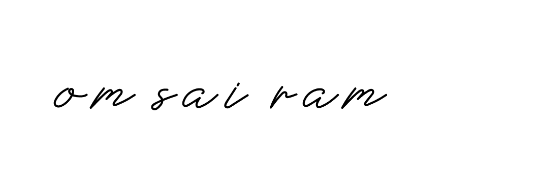 Signature of om-sai-ram