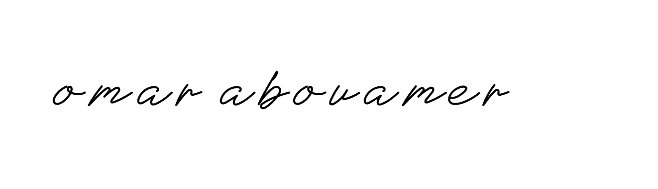 Signature of omar-abouamer