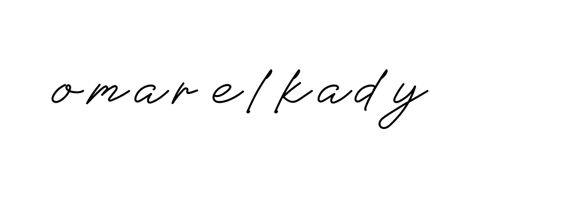 Signature of omar-elkady