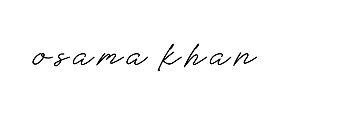 Signature of osama-khan