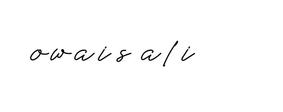 Signature of owais-ali