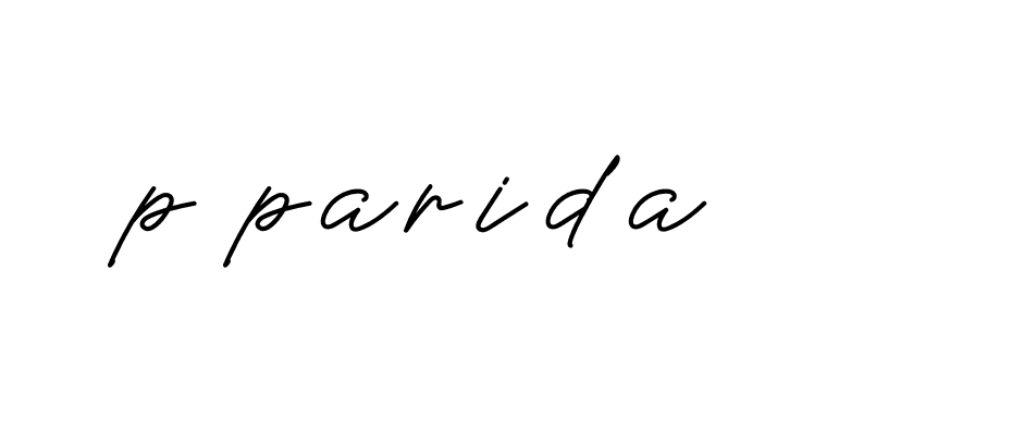 Signature of p-parida