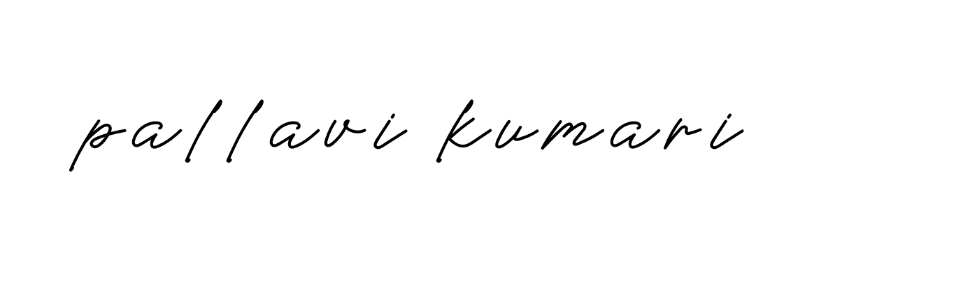 Signature of pallavi-kumari