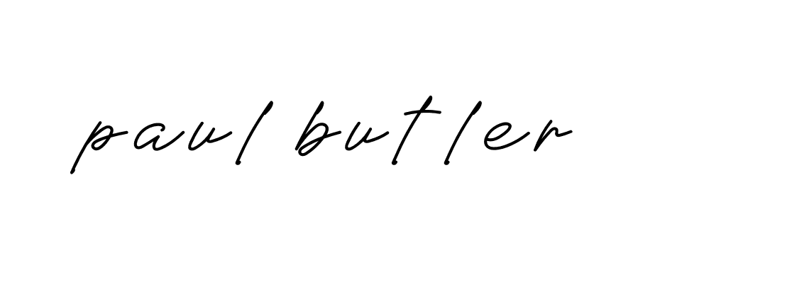 Signature of paul-butler