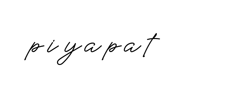 Signature of piyapat