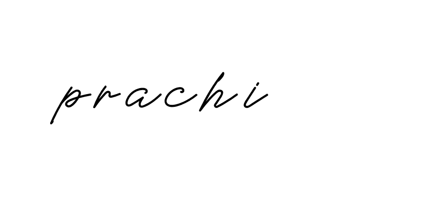 Signature of prachi-