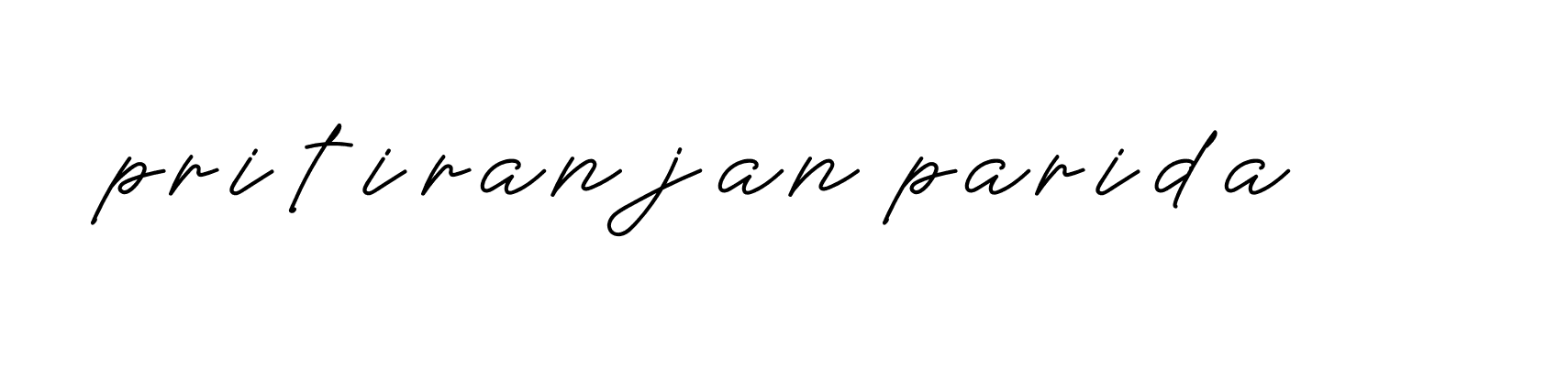 Signature of pritiranjan-parida