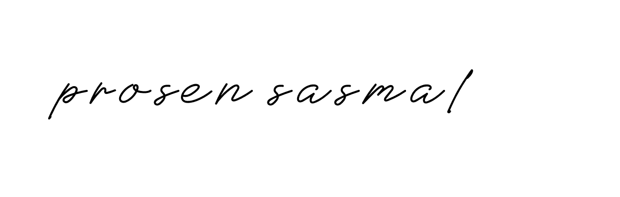 Signature of prosen-sasmal