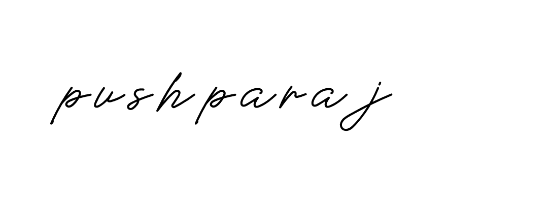 Signature of pushparaj