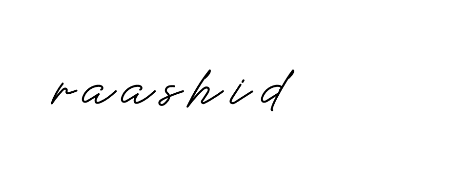 Signature of raashid-