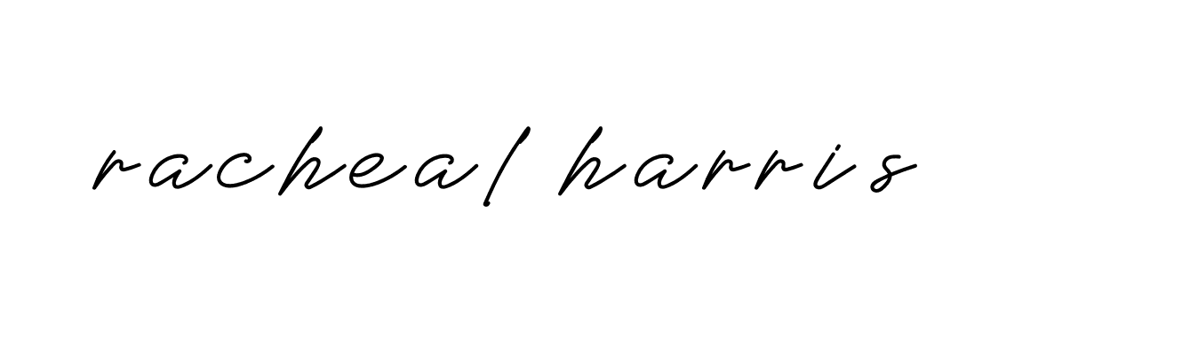 Signature of racheal-harris