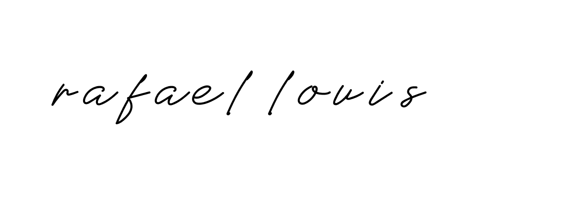 Signature of rafael-louis