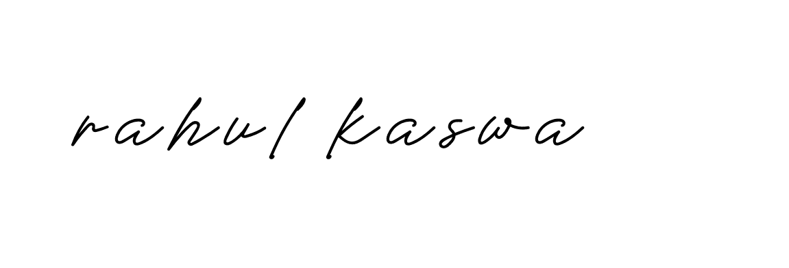 Signature of rahul-kaswa